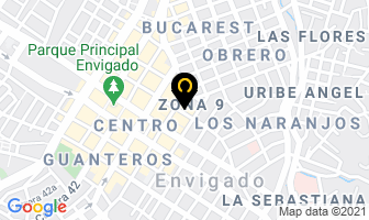 Mapa de Leño Seco Muebles en Medellín