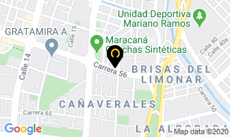 Mapa de Leños Y Sabores Típicos en Cali