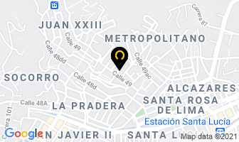 Mapa de Lentech Ltda. en Medellín