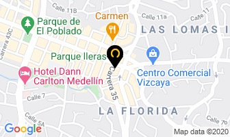 Mapa de Lenteja Express en Medellín