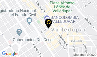 Mapa de Lentes & Monturas en Valledupar