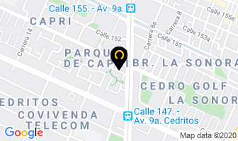 Mapa de Lentes Quirúrgicos Ltda. en Bogotá D.C