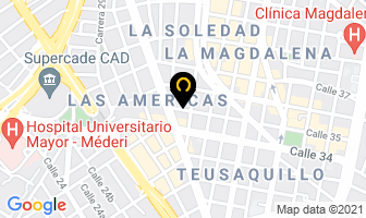 Mapa de Leo Milano en Bogotá D.C