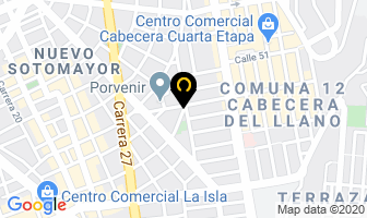 Mapa de León Cano Jairo Enrique en Bucaramanga