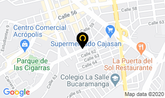 Mapa de Leon Gomez & Ltda en Bucaramanga