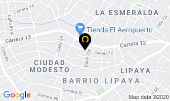 Mapa de León Mayorga Carmenza en Barranquilla