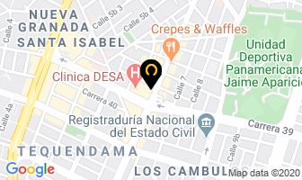 Mapa de Leossac Clínica De Ropa en Cali