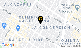 Mapa de Lesmes Cáceres Alcira en Bogotá D.C