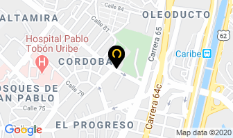 Mapa de Letratiempo en Medellín