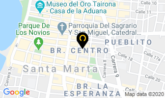 Mapa de Levapan S.a. en Santa Marta