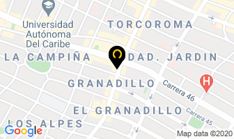 Mapa de Lexco S.a. en Barranquilla