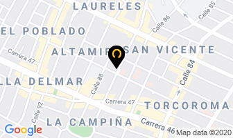 Mapa de Leyla Barrios Spa en Barranquilla
