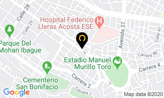 Mapa de Lezama Espinosa Jenny en Ibagué