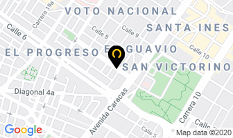 Mapa de L.f.c.g. Refrigeracion Industrial en Bogotá D.C