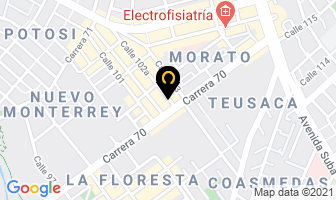 Mapa de Lg Courrier De Colombia en Bogotá D.C