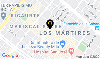 Mapa de Lg Creaciones en Bogotá D.C