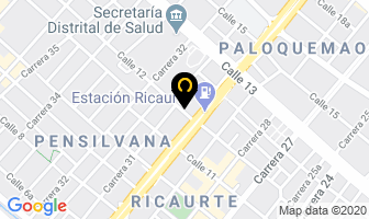 Mapa de Lgd Laser Industrial E.u. en Bogotá D.C
