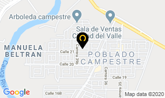 Mapa de Lgl Inmobiliaria S.a.s en Candelaria