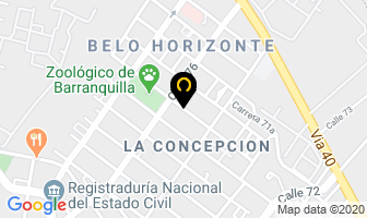 Mapa de Libertad World Express en Barranquilla