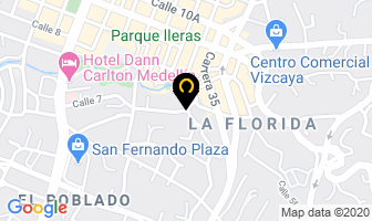 Mapa de Libertagia en Medellín