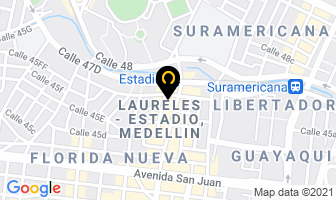 Mapa de Libravox Ltda. en Medellín