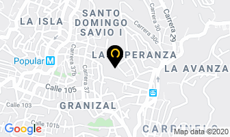 Mapa de Libraya en Medellín