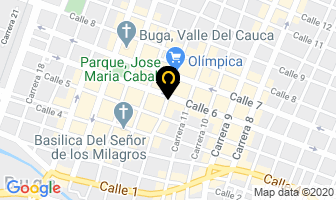 Mapa de Librería Lea en Guadalajara de Buga