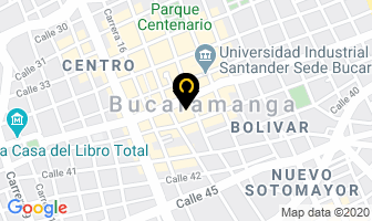 Mapa de Libreria Leal en Bucaramanga