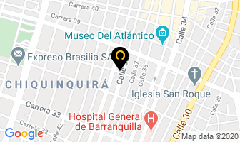 Mapa de Librería Marpin en Barranquilla