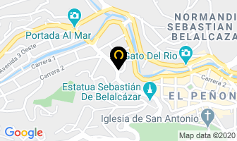 Mapa de Librería Nacional en Cali