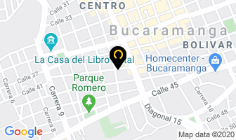 Mapa de Libreria Oasis en Bucaramanga