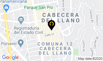 Mapa de Librería San Pablo en Bucaramanga
