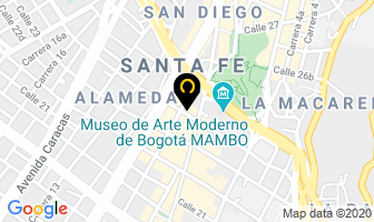 Mapa de Libros Y Revistas en Bogotá D.C