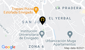 Mapa de Licebela Escritos en Medellín