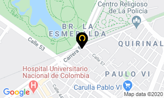 Mapa de Licencias1A en Bogotá D.C