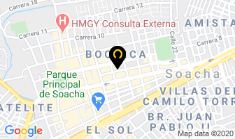 Mapa de Liceo Adeb en Soacha