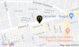 Mapa de Liceo chanel en Ibagué