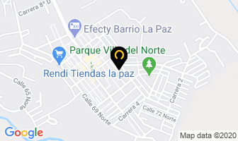 Mapa de Liceo Infantil Ternuritas De Barney en Popayán