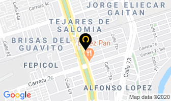 Mapa de Liceo La Bella Epoca en Cali