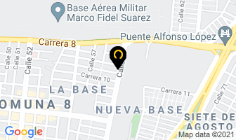 Mapa de Liceo La Magia De Crear en Cali