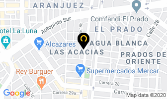 Mapa de Liceo Las Acacias en Cali