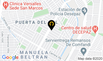 Mapa de Liceo Las Cumbres en Cali