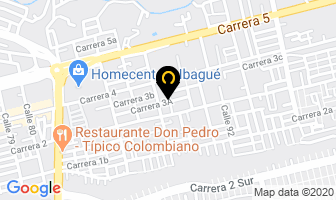 Mapa de Liceo los delfines en Ibagué