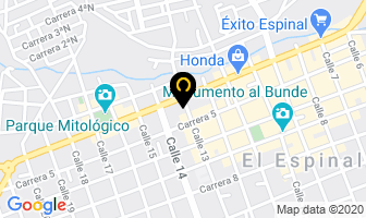 Mapa de Liceo María José en Espinal