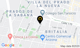 Mapa de Liceo Moderno Campestre en Bogotá D.C