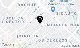 Mapa de Liceo Pajaritos Constructores en Bogotá D.C
