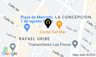 Mapa de Liceo Pedagógico en Bogotá D.C