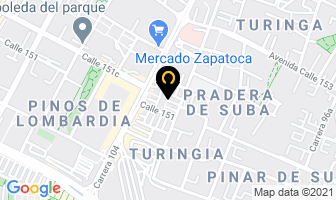 Mapa de Liceo Pedagogico De Turingia en Bogotá D.C