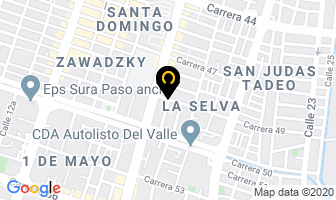 Mapa de Liceo Pedagógico El Sabio en Cali
