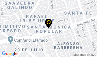 Mapa de Liceo San Antonio en Cali